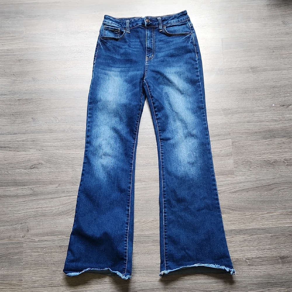 Wax Jean high rise flared jeans, size 7/28